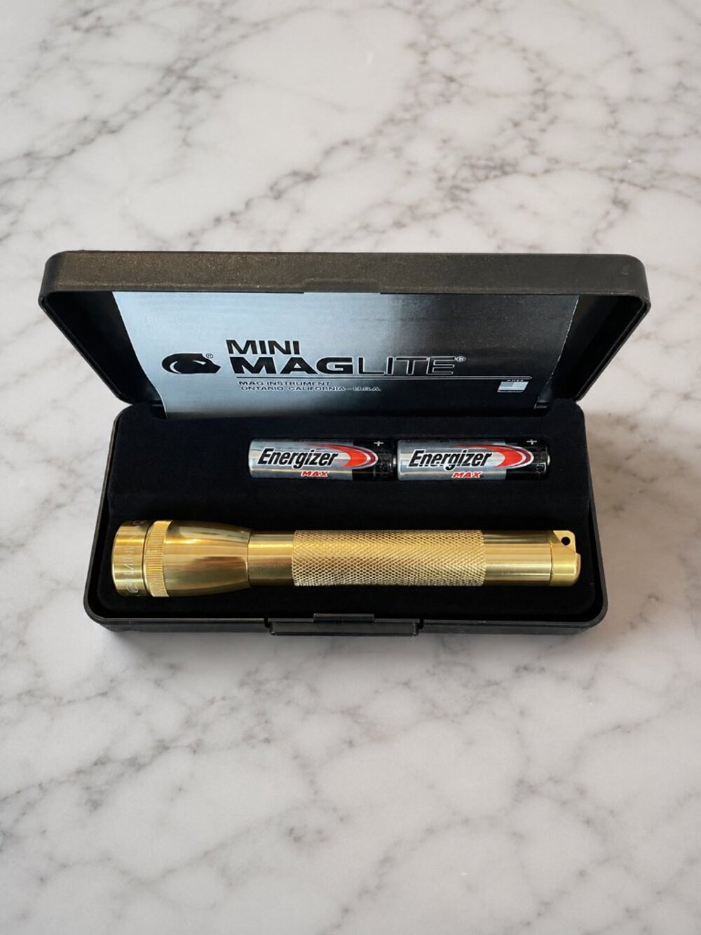 ⭐️ $10 - MAGLITE MINI GOLD FLASHLIGHT IN BOX  | LIMITED COLOR EDITION | NEW